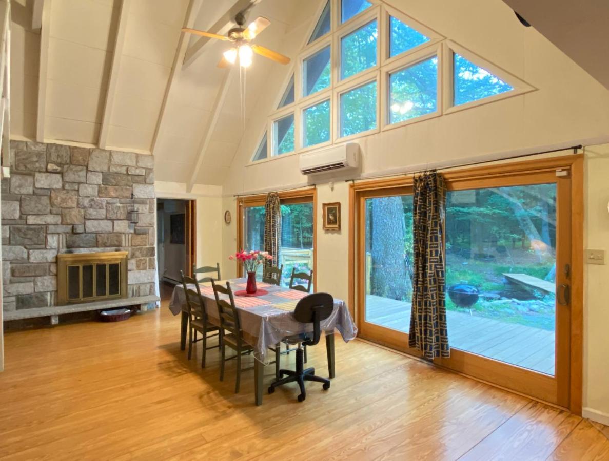 Secluded Chalet On Stream-Mins To Camelback Tannersville Eksteriør bilde