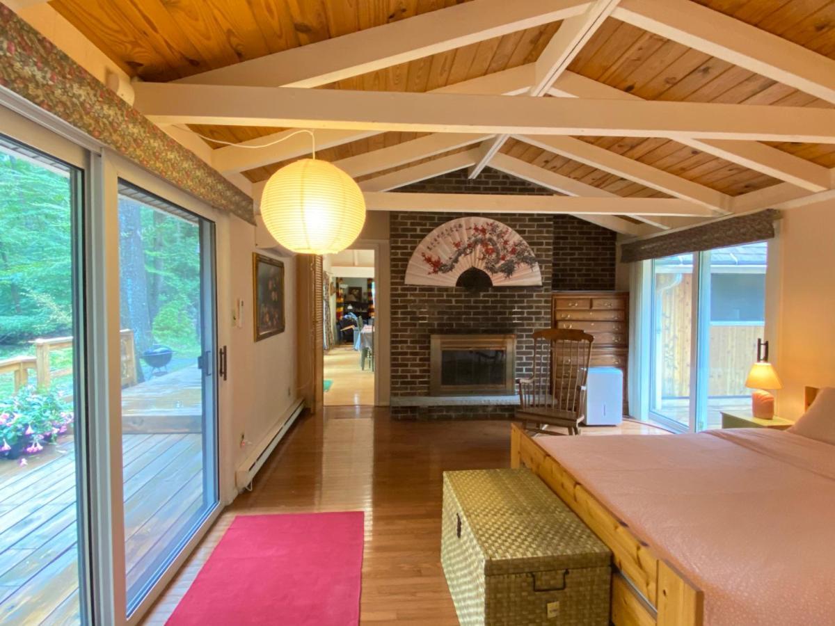 Secluded Chalet On Stream-Mins To Camelback Tannersville Eksteriør bilde