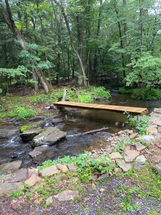 Secluded Chalet On Stream-Mins To Camelback Tannersville Eksteriør bilde